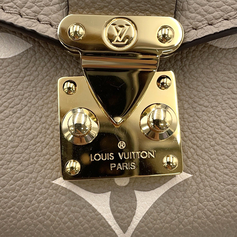 LOUIS VUITTON Pochette Metis EW Tourterelle ClaimsM23081 Monogram Empreinte Leather