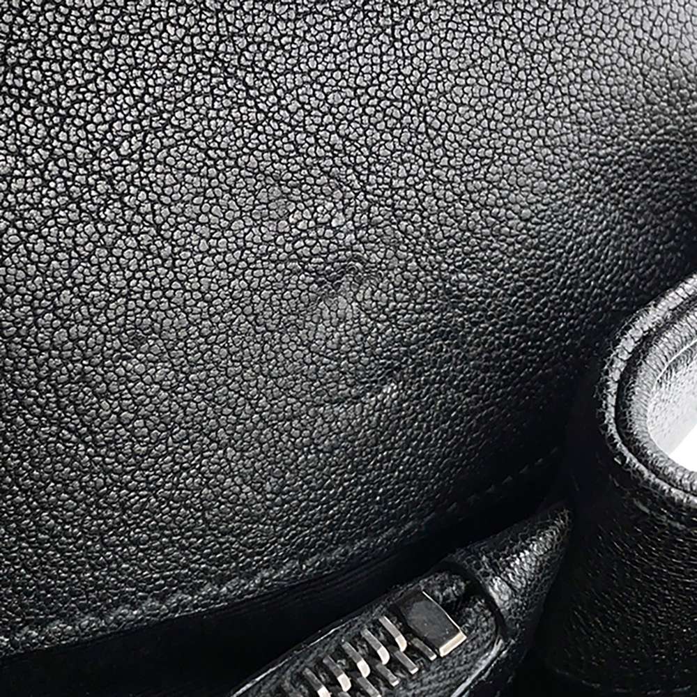 SAINT LAURENT PARIS College 2WAY ChainShoulder Bag Black600278 Leather