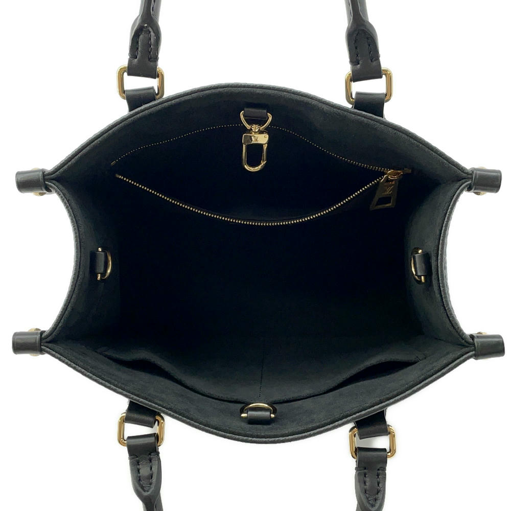 LOUIS VUITTON Onthego NoirM45653 Monogram Empreinte Leather Size PM