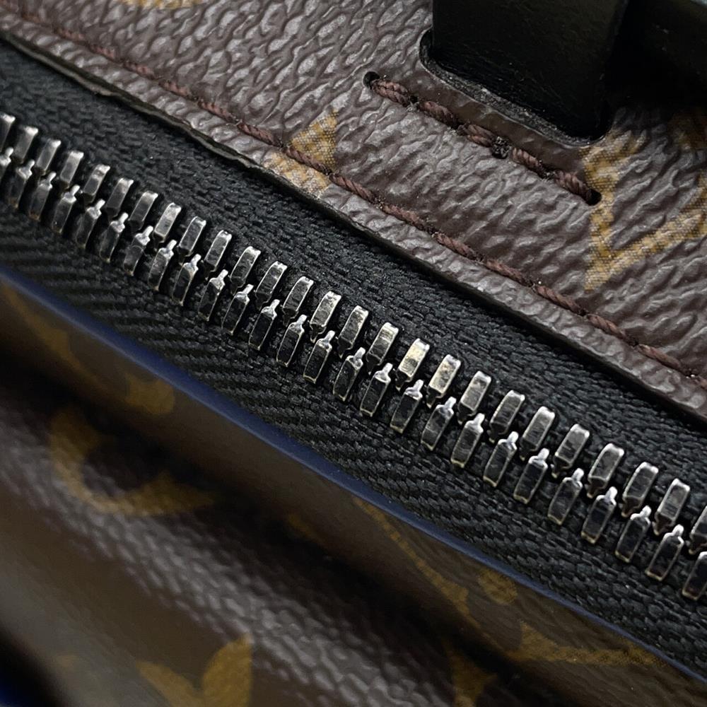 LOUIS VUITTON SPadlock Messenger NoirM45863 Monogram Macassar Canvas