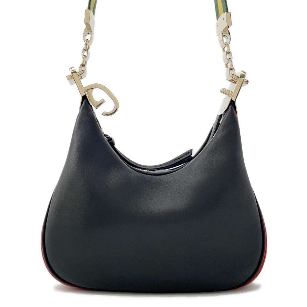 GUCCI Attaché Shoulder Bag Black699409 Leather Size Small