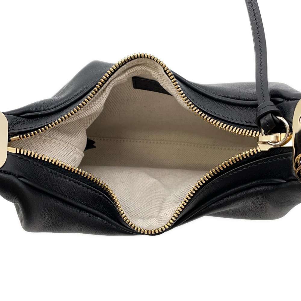GUCCI Attaché Shoulder Bag Black699409 Leather Size Small