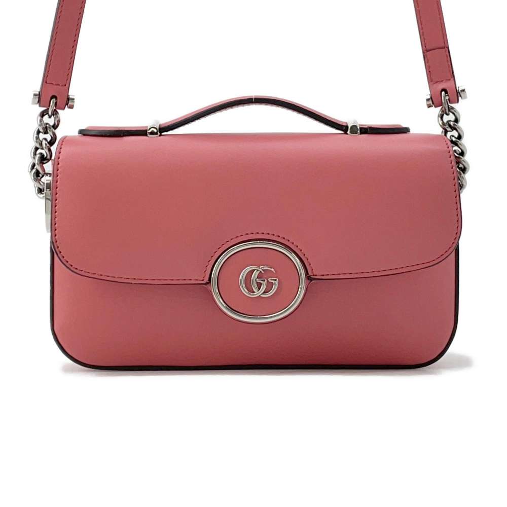 GUCCI Petite Mini Pink739722 Leather
