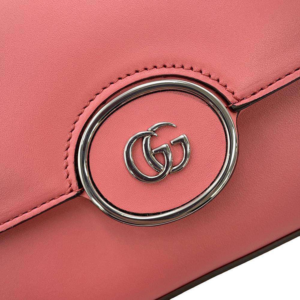 GUCCI Petite Mini Pink739722 Leather
