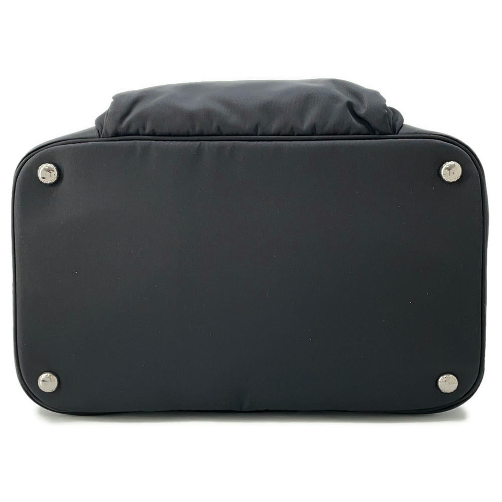 PRADA Re-Nylon Triangle Logo Pet Bag Black2VC030 Nylon