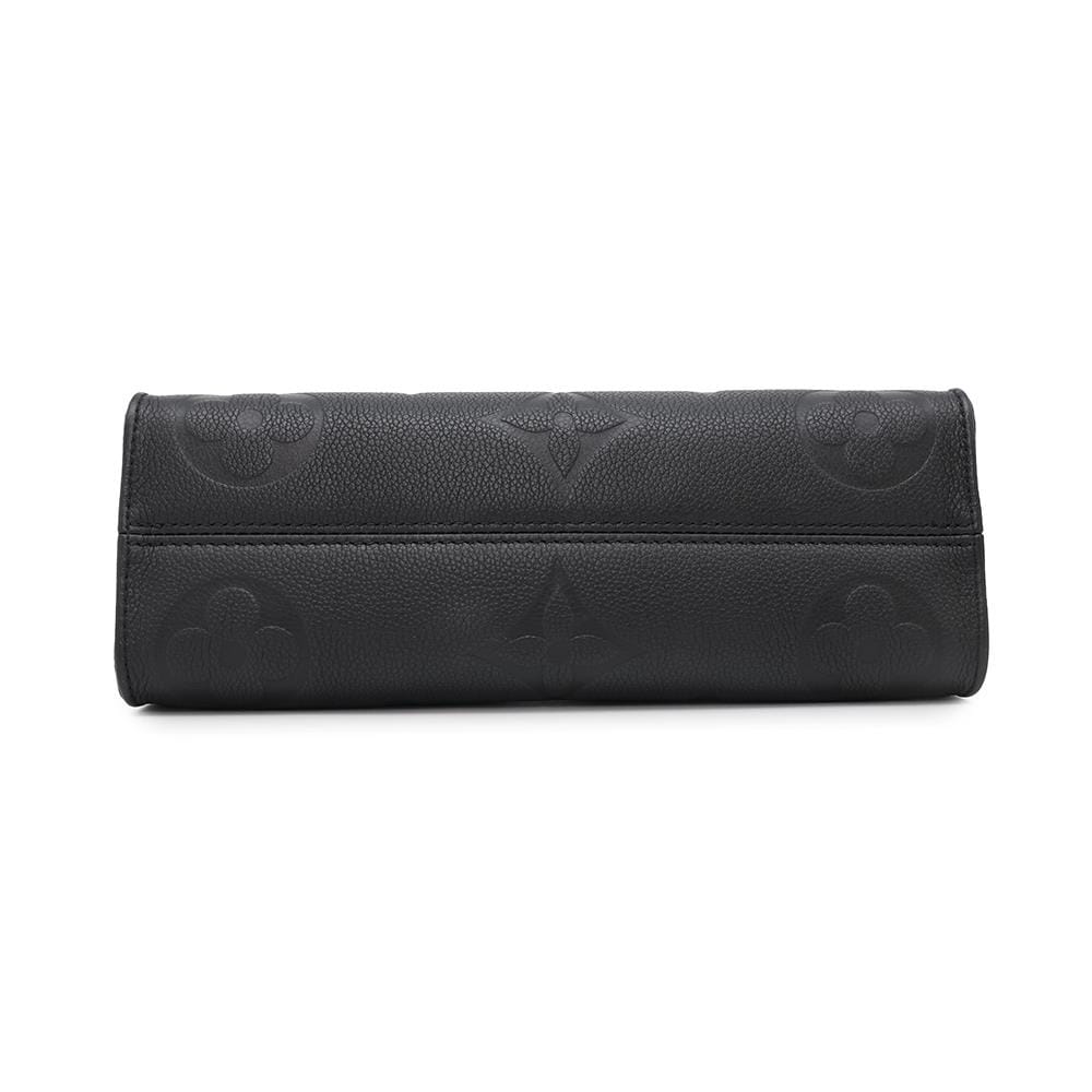 LOUIS VUITTON Onthego EW BlackM23640 Monogram Empreinte Leather