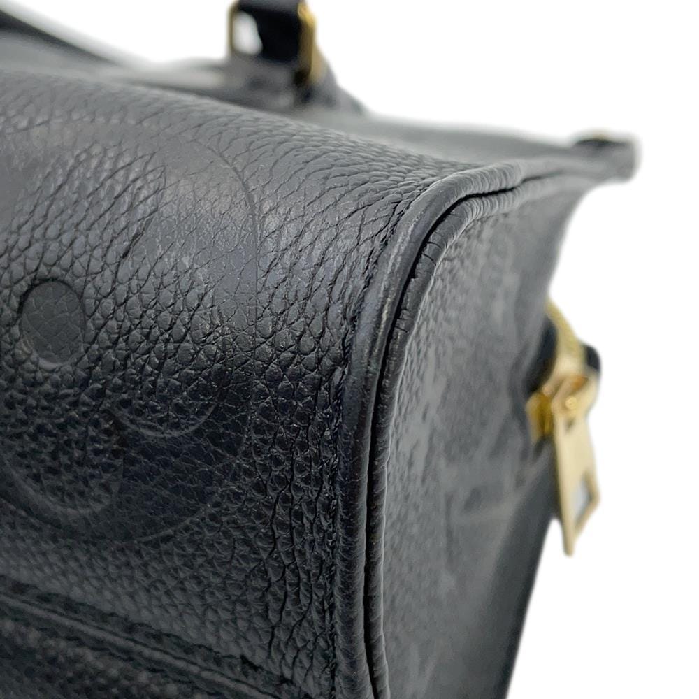 LOUIS VUITTON Onthego EW BlackM23640 Monogram Empreinte Leather