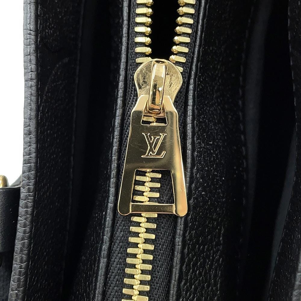 LOUIS VUITTON Onthego EW BlackM23640 Monogram Empreinte Leather
