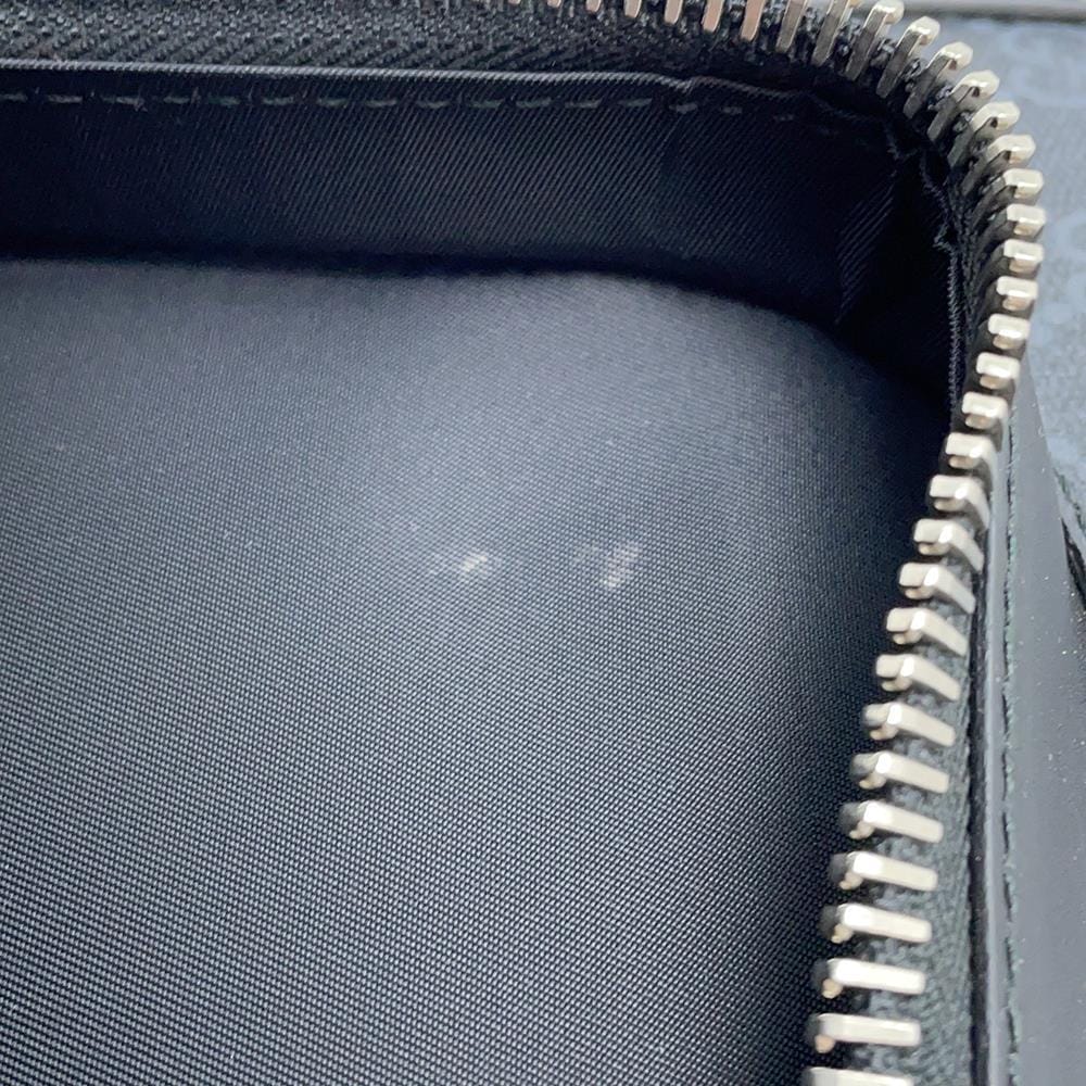 GUCCI GG Supreme suitcase Black474356 PVC Leather