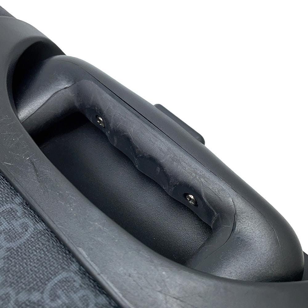 GUCCI GG Supreme suitcase Black474356 PVC Leather