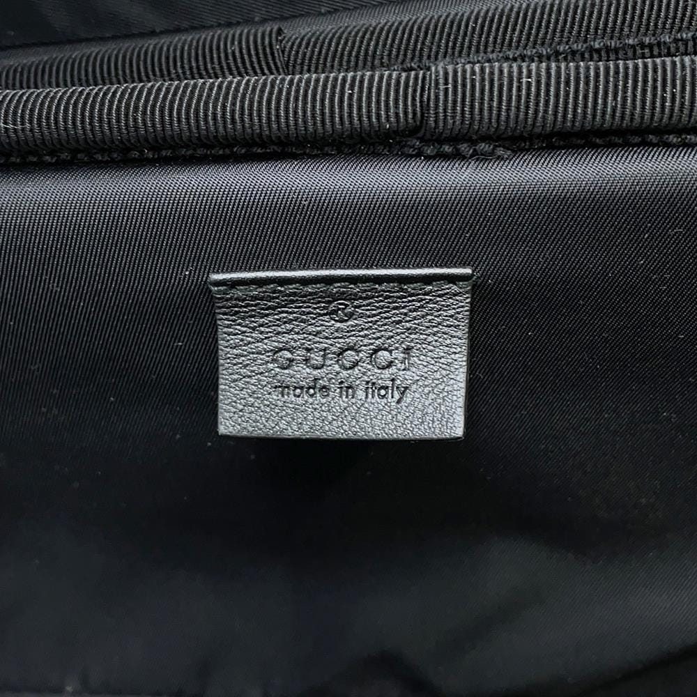 GUCCI GG Supreme suitcase Black474356 PVC Leather