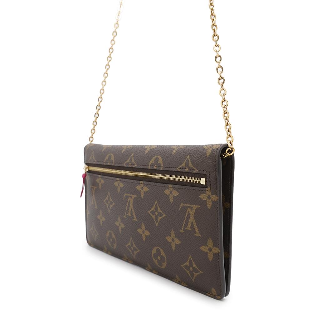 LOUIS VUITTON Pochette Weekend PinkM63857 Monogram