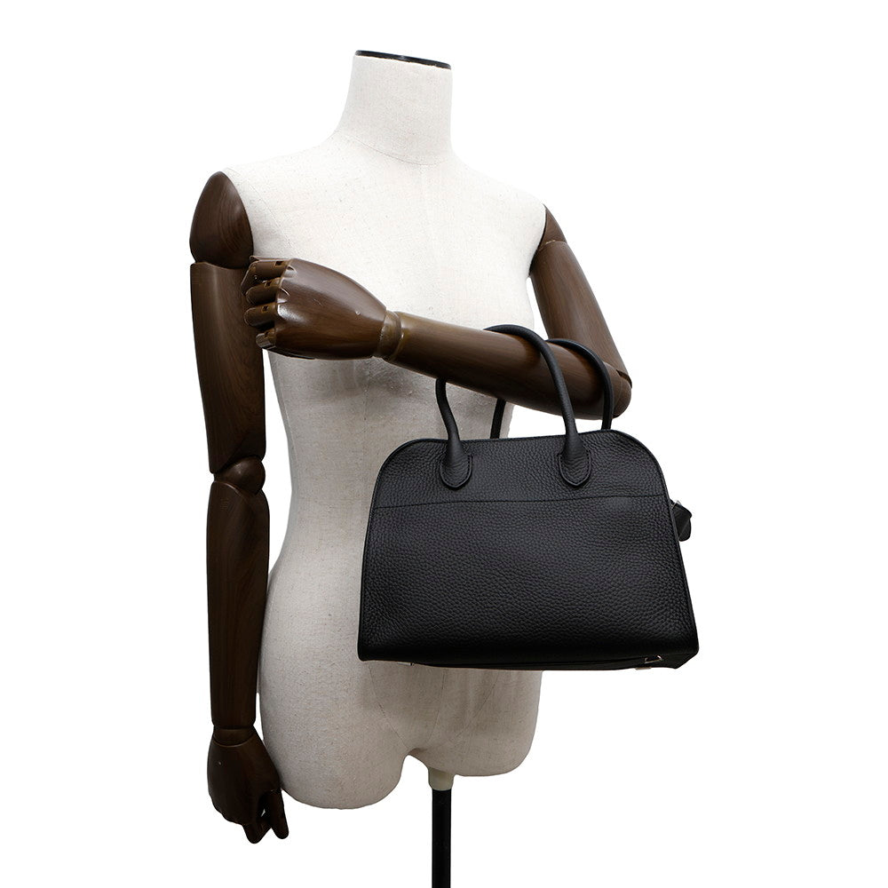 The Row soft margaux 10 BlackW1190 L133 Leather