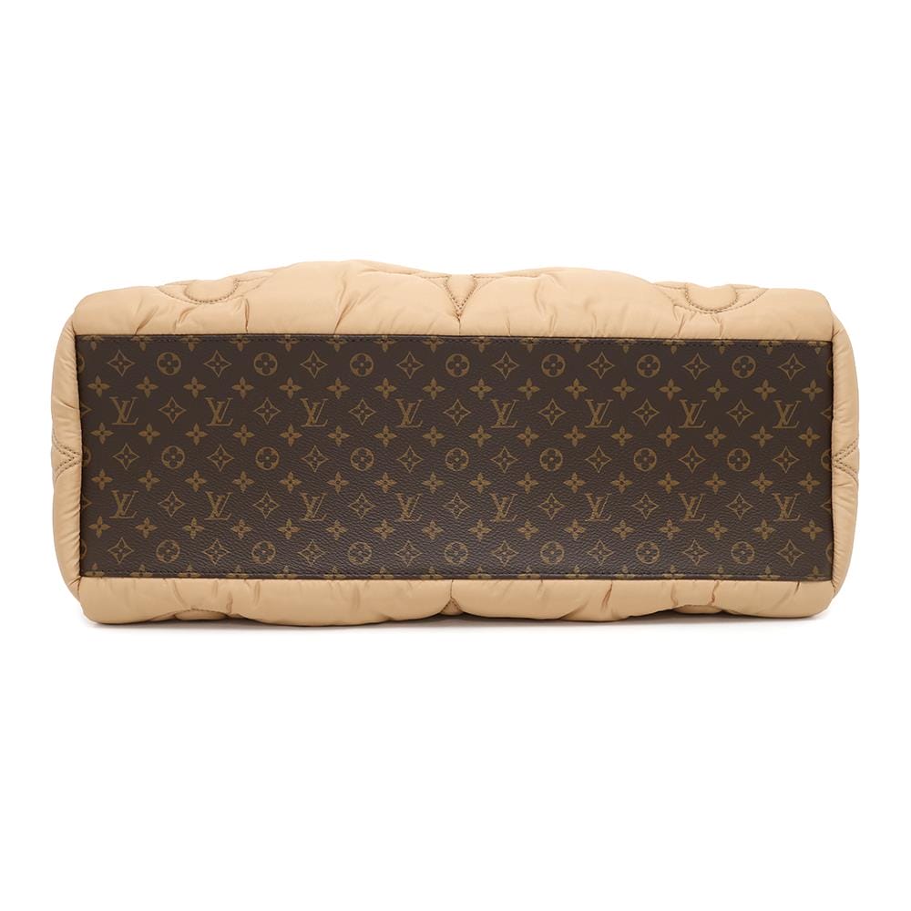 LOUIS VUITTON LV Pillow Onthego BeigeM59007 Monogram Recycled Nylon Size GM