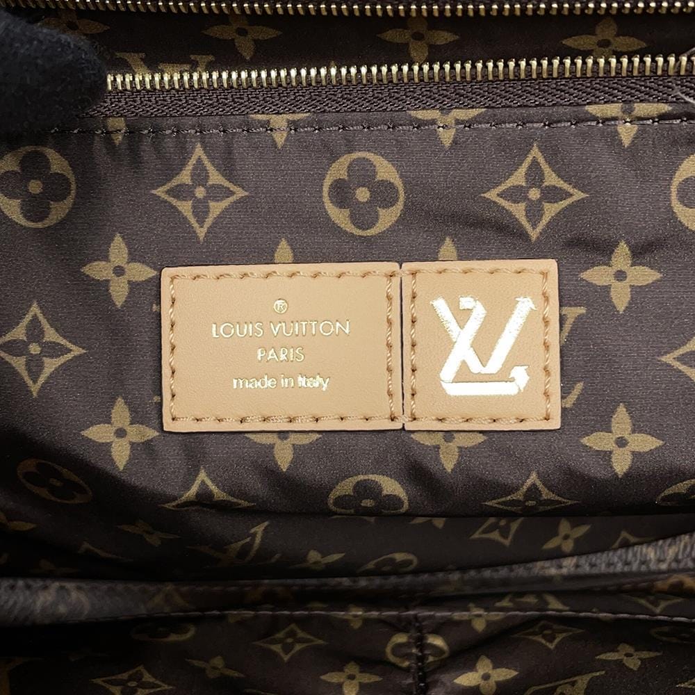 LOUIS VUITTON LV Pillow Onthego BeigeM59007 Monogram Recycled Nylon Size GM