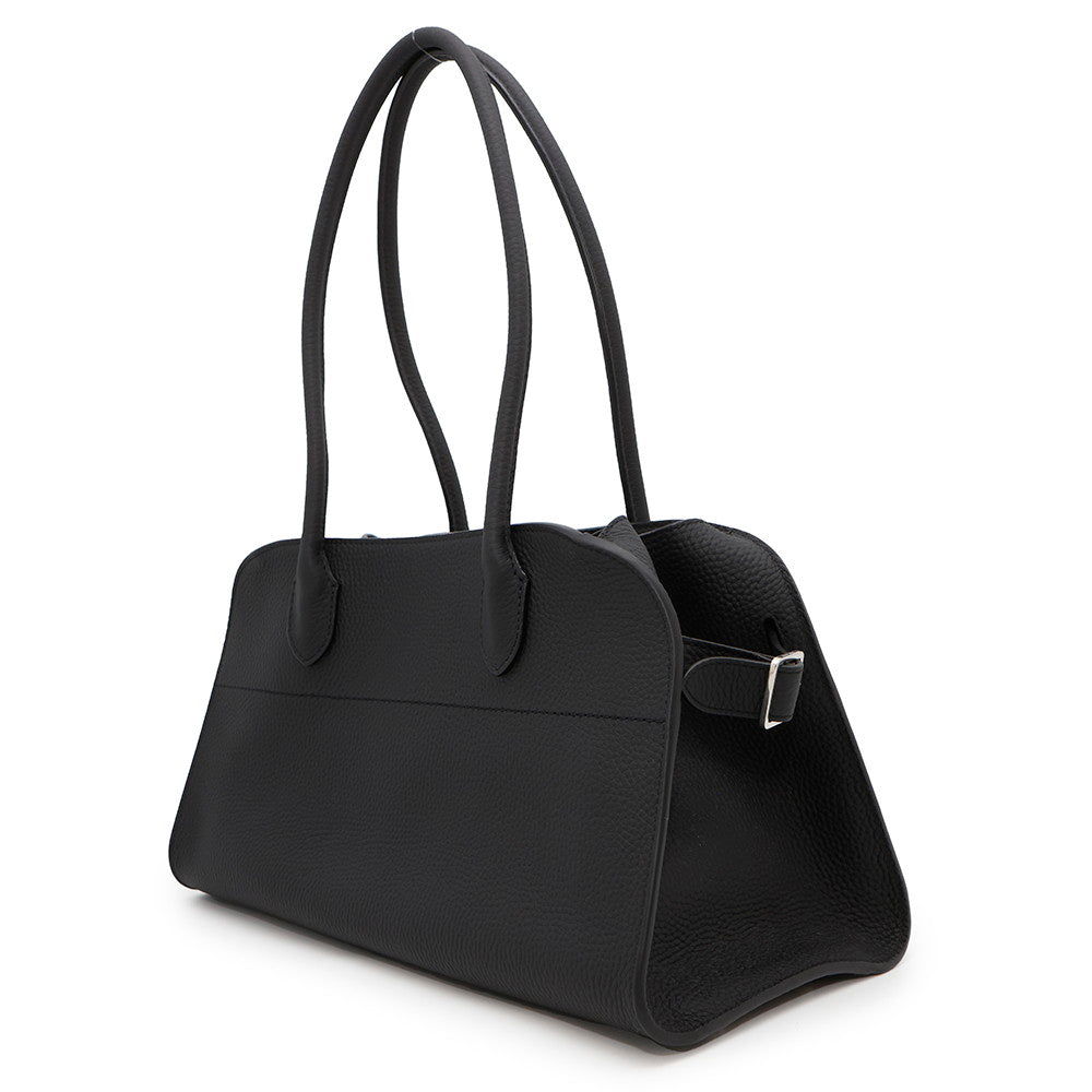 The Row The Row Margaux Shoulder BlackW1712 L133 Leather Size 12