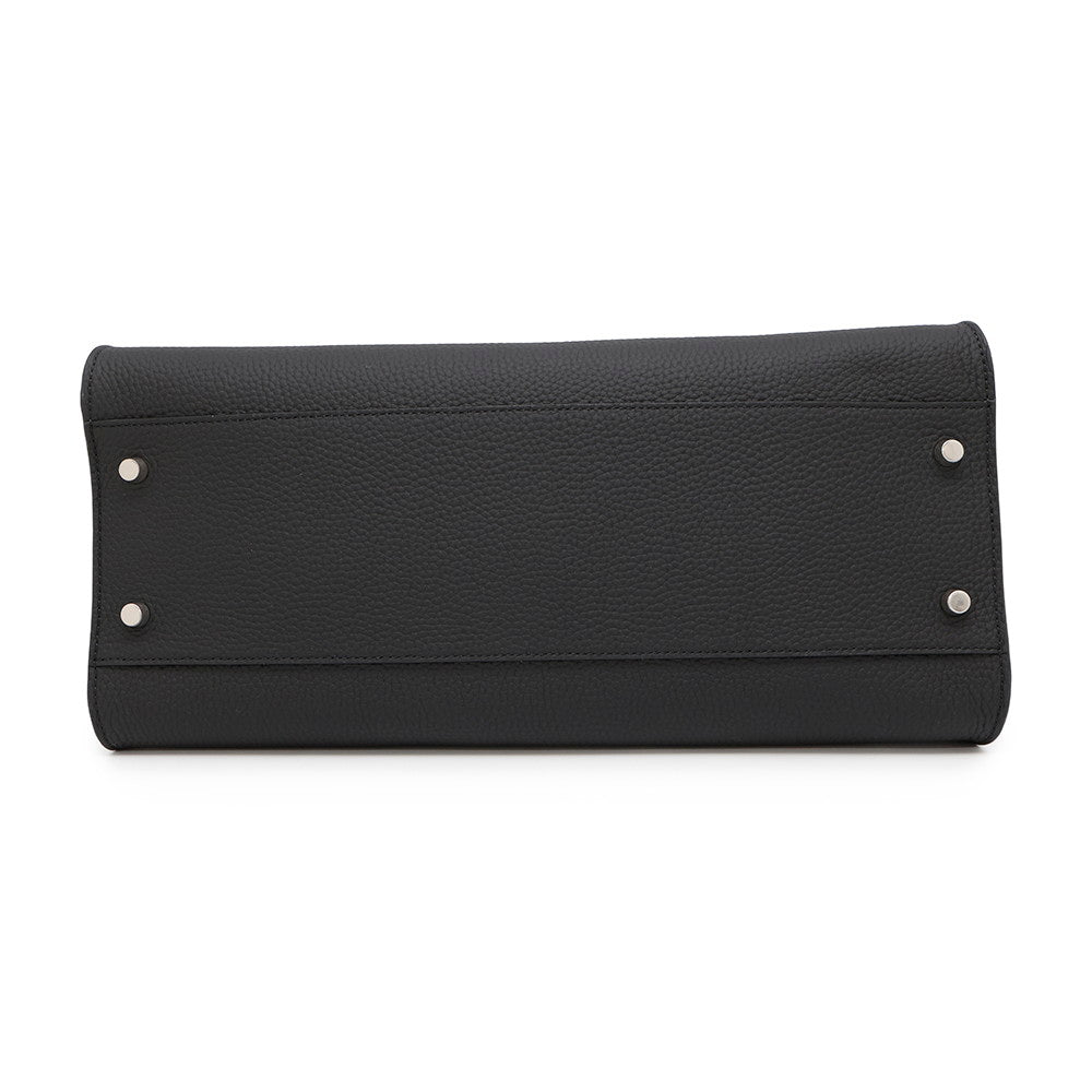 The Row The Row Margaux Shoulder BlackW1712 L133 Leather Size 12