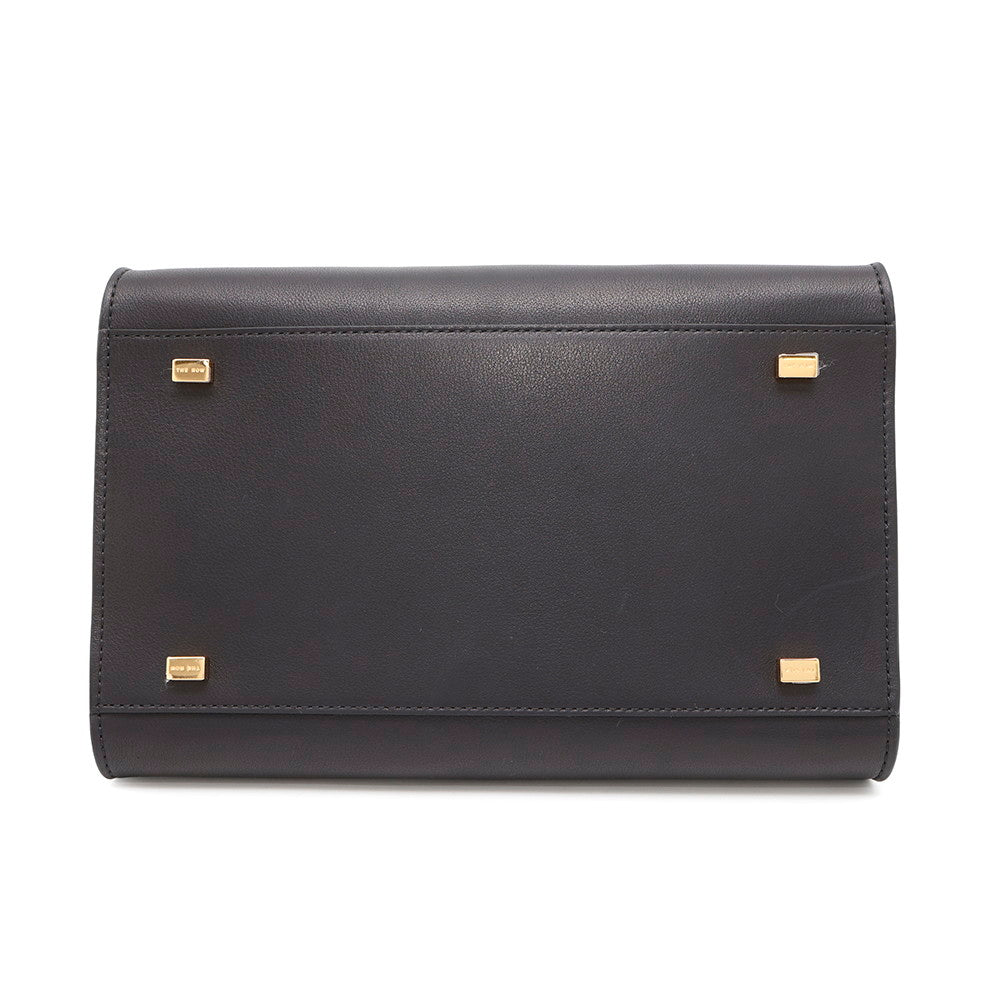 The Row Zarrow Margaux BlackW1190 L72 Leather Size 10
