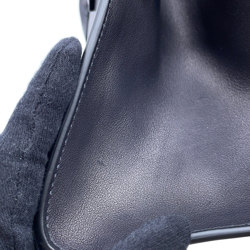 The Row Zarrow Margaux BlackW1190 L72 Leather Size 10