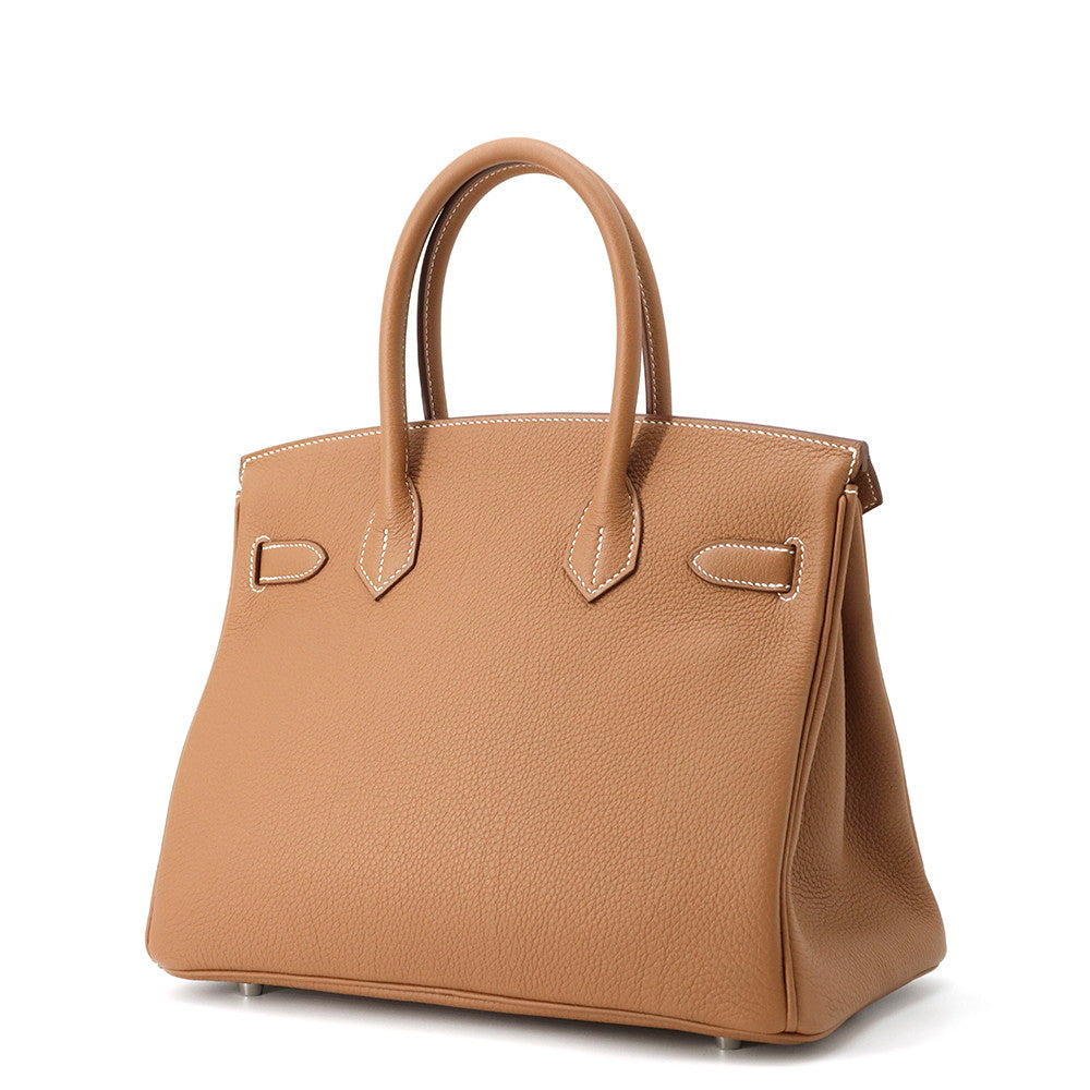 HERMES Birkin Gold Togo Leather Size 30