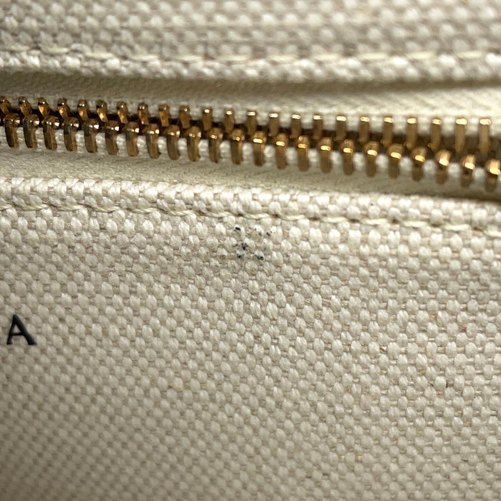 Bottega Veneta Padded Cassette Shoulder Bag Ivory/Black741451 Canvas Leather Size 25㎝