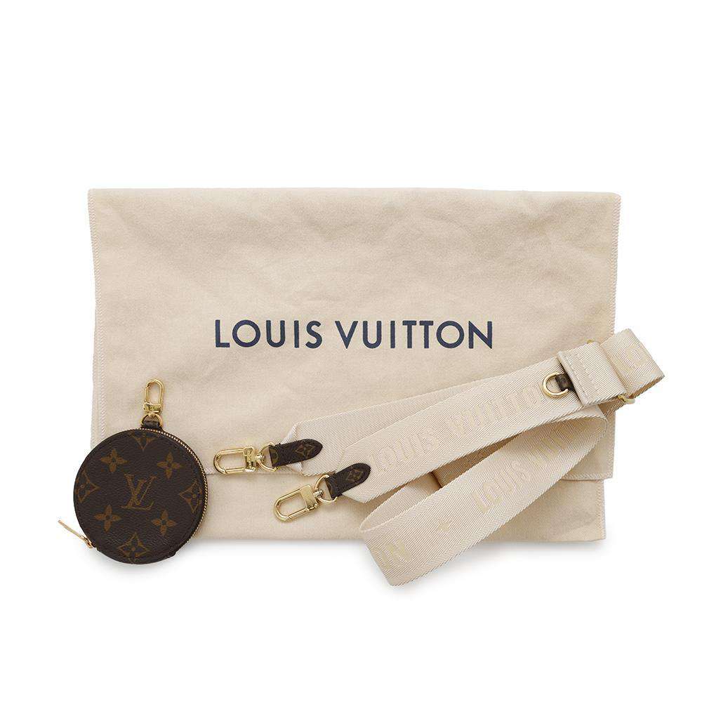 LOUIS VUITTON Onthego RedM46373 Monogram Monogram Reverse Canvas Size PM