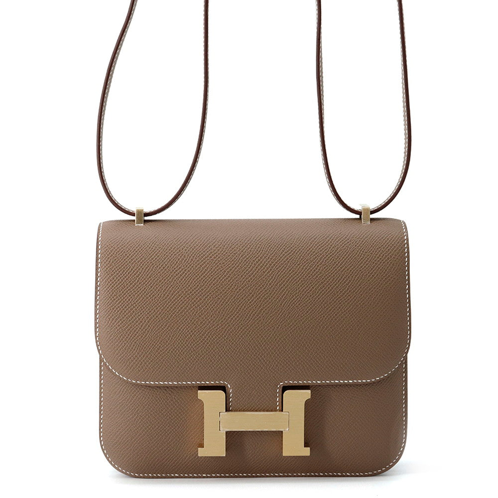 HERMES Constance 3 Miroir Etoupe Epsom Size Mini