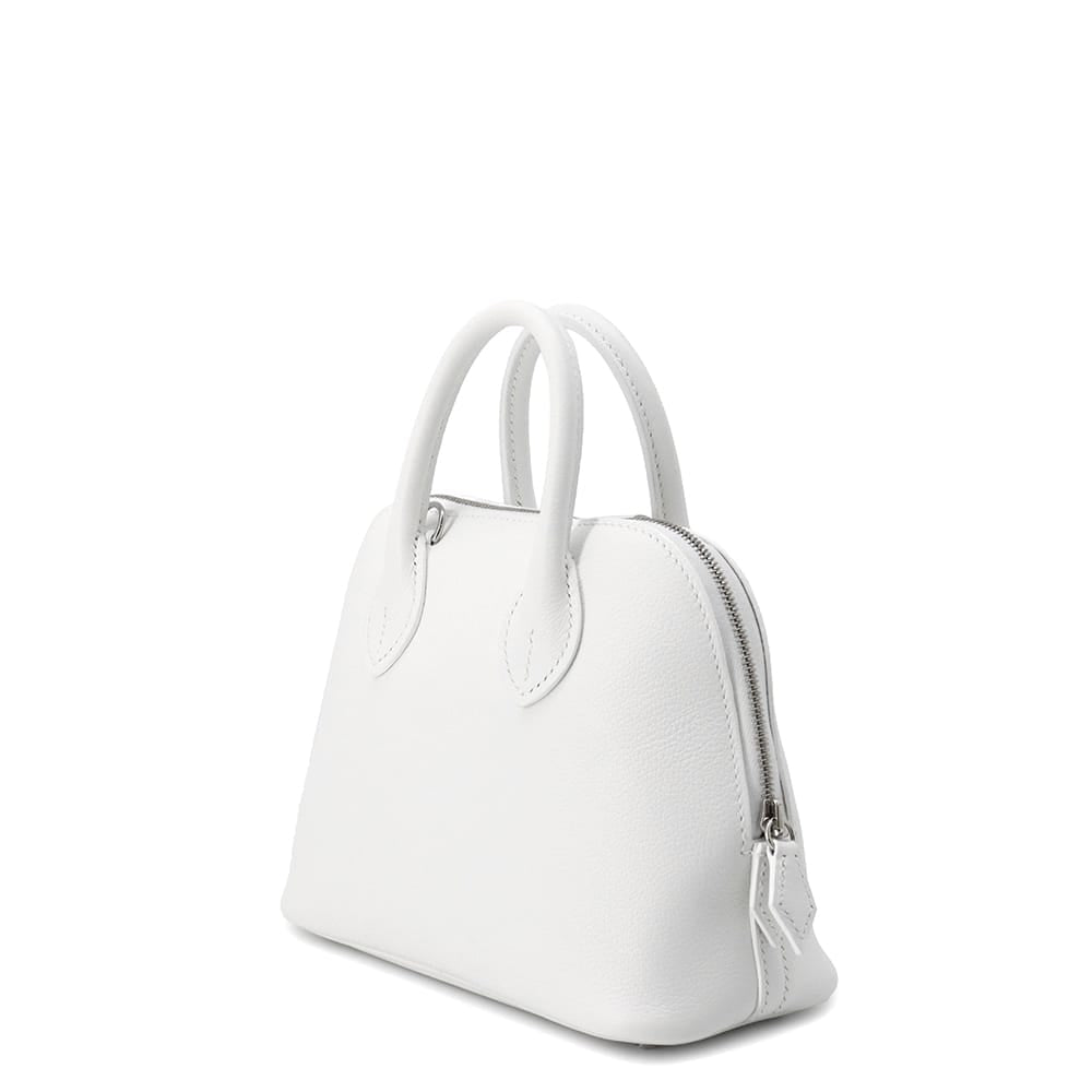 HERMES Bolide 1923 New White Evercolor Size Mini