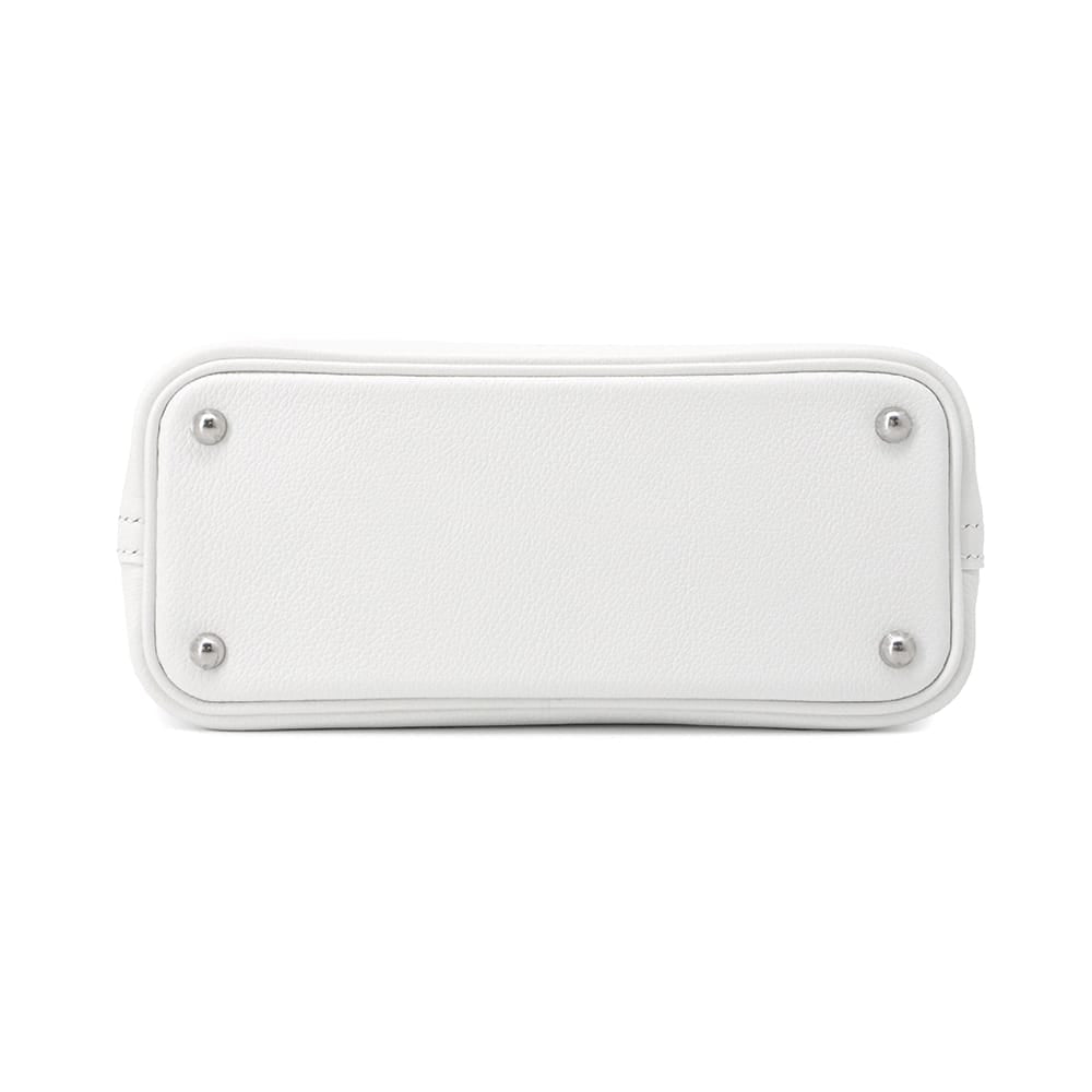 HERMES Bolide 1923 New White Evercolor Size Mini