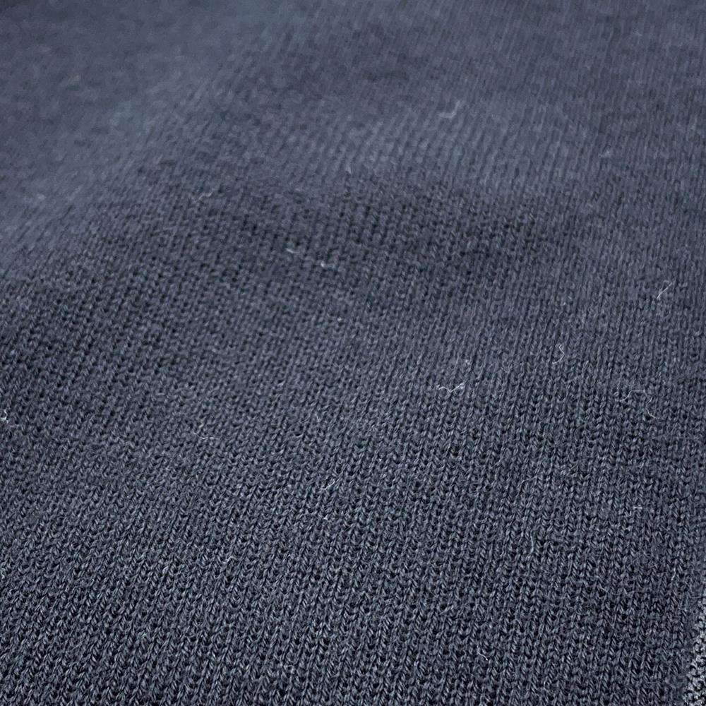 CHANEL CC LogoButton Dress Size 36 BlackP78647 Cotton70% Cashmere30%