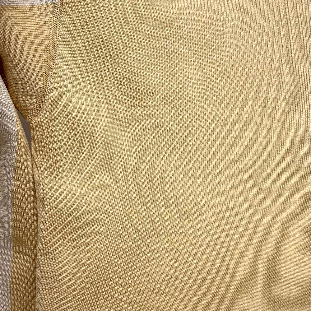 HERMES Grantura Lala Knit Size 34 Ivory/Beige Silk94% Nylon4% Polyurethane2%
