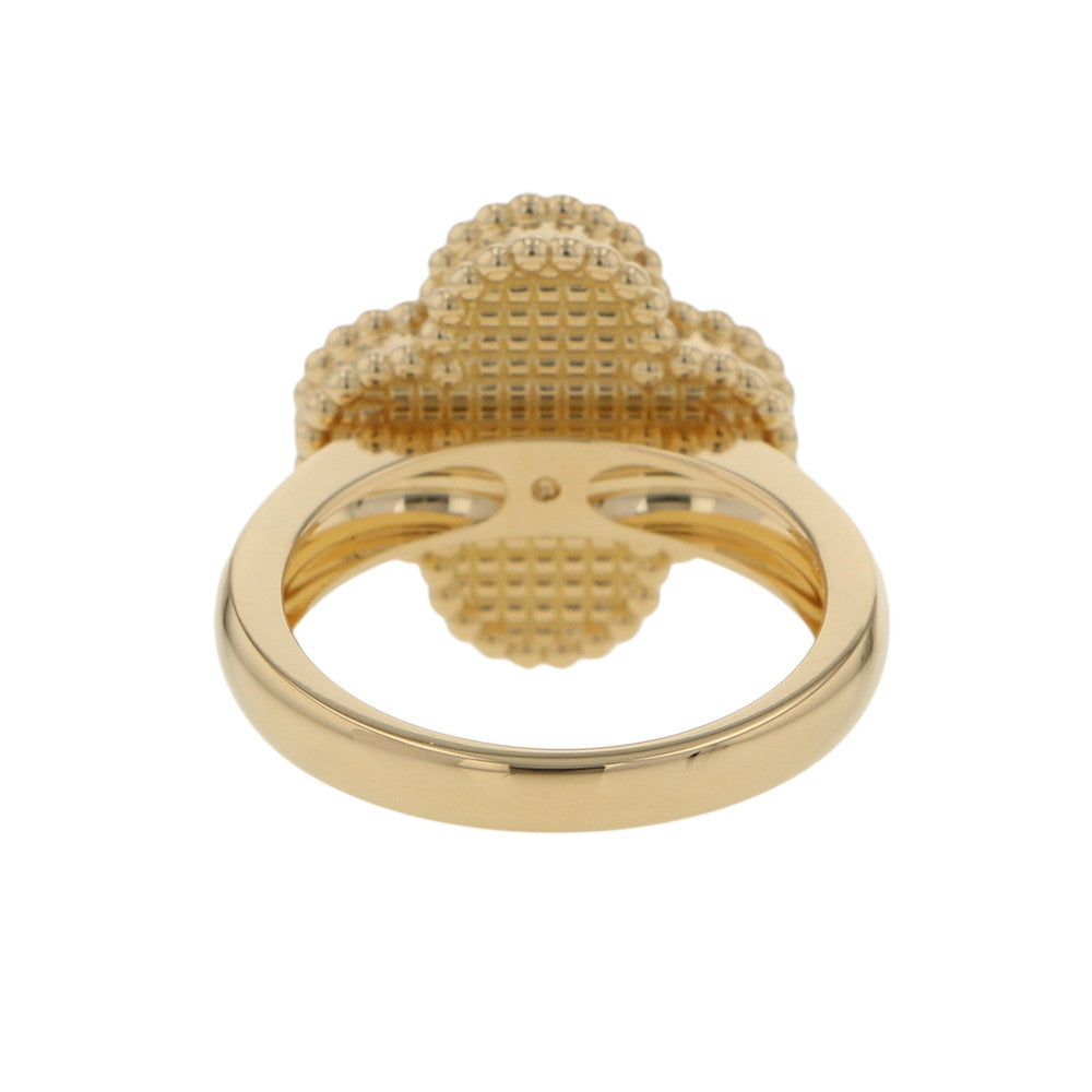 Van Cleef & Arpels Vintage Alhambra Ring Size 49/#9VCARA41049/VCARA41000 18K Yellow Gold