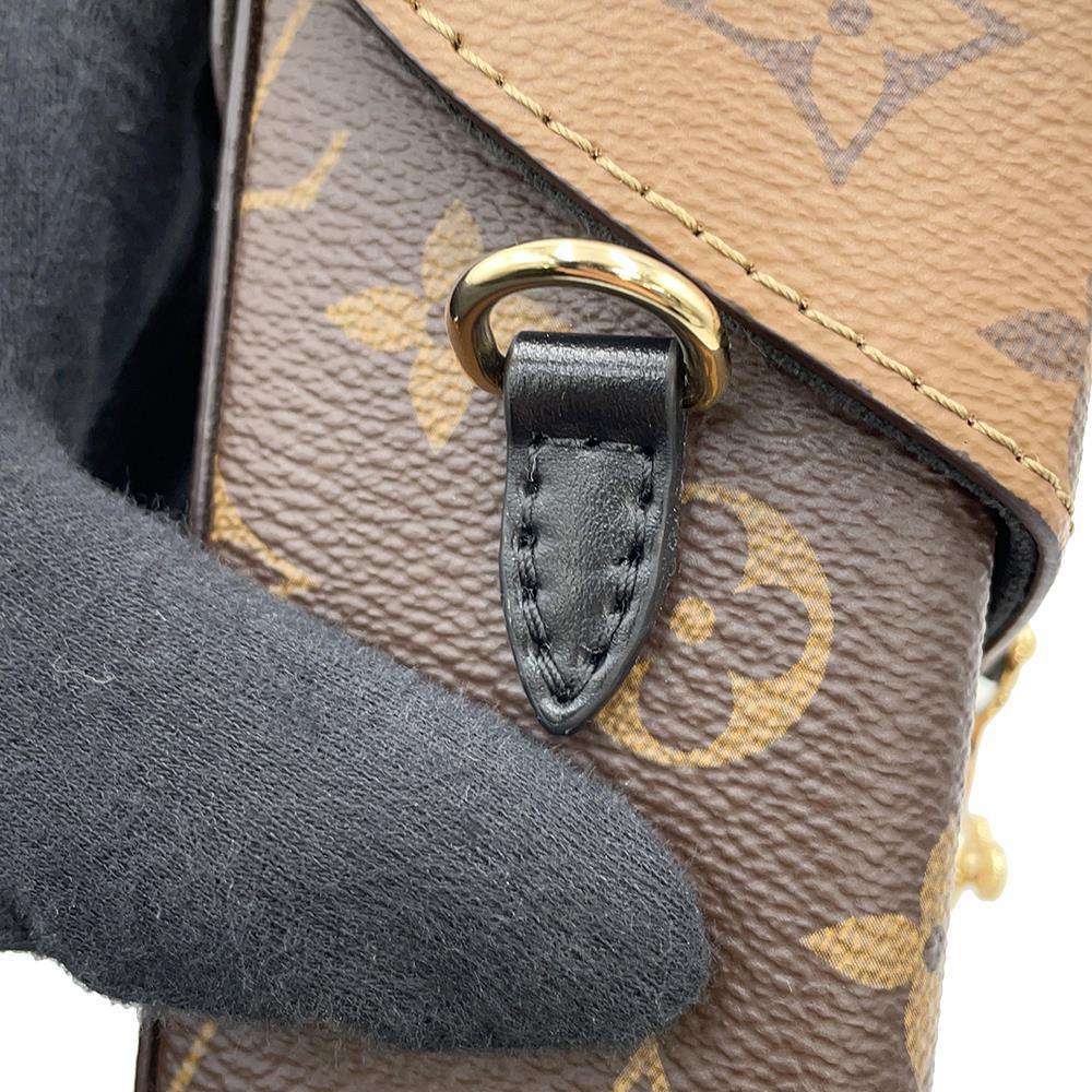 LOUIS VUITTON Camera box NoirM82465 Monogram Monogram Reverse Canvas
