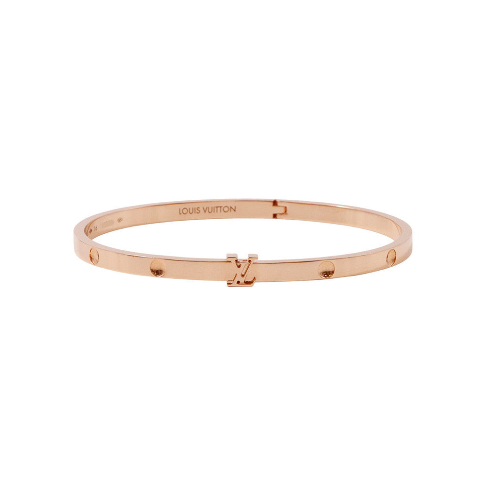 LOUIS VUITTON Bangle Empreinte Size M/16Q05326 18K Pink Gold