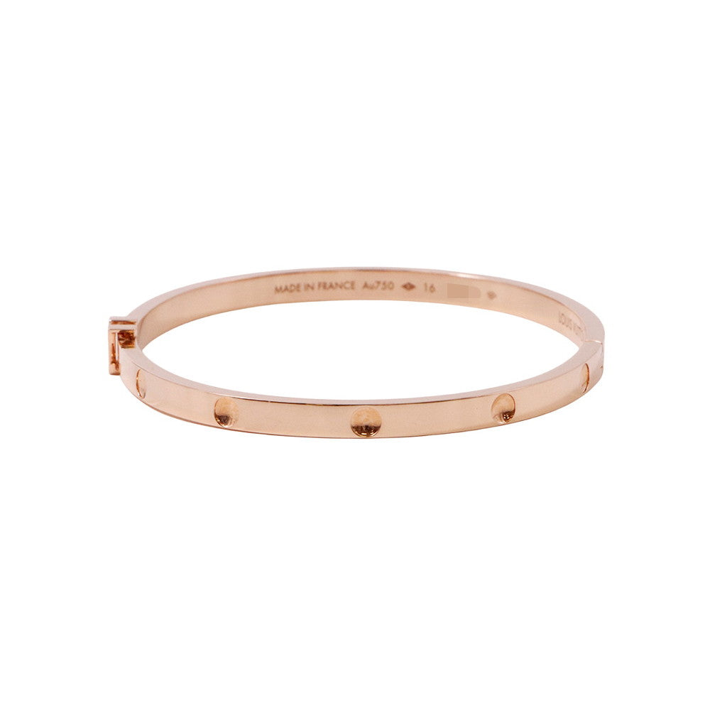 LOUIS VUITTON Bangle Empreinte Size M/16Q05326 18K Pink Gold