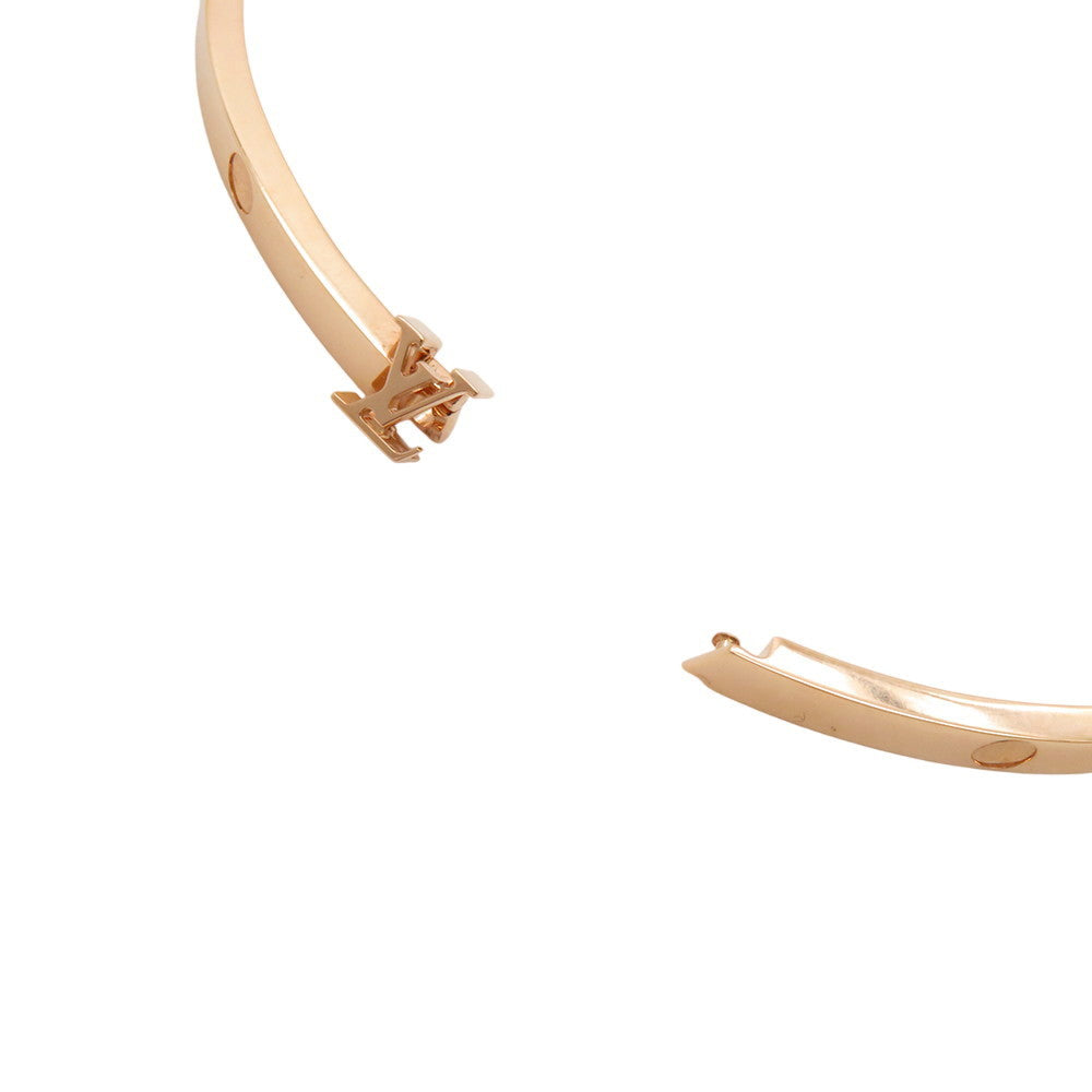 LOUIS VUITTON Bangle Empreinte Size M/16Q05326 18K Pink Gold