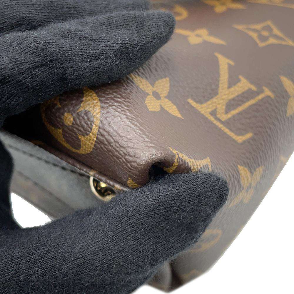 LOUIS VUITTON V Tote CeriseM43966 Monogram Size BB
