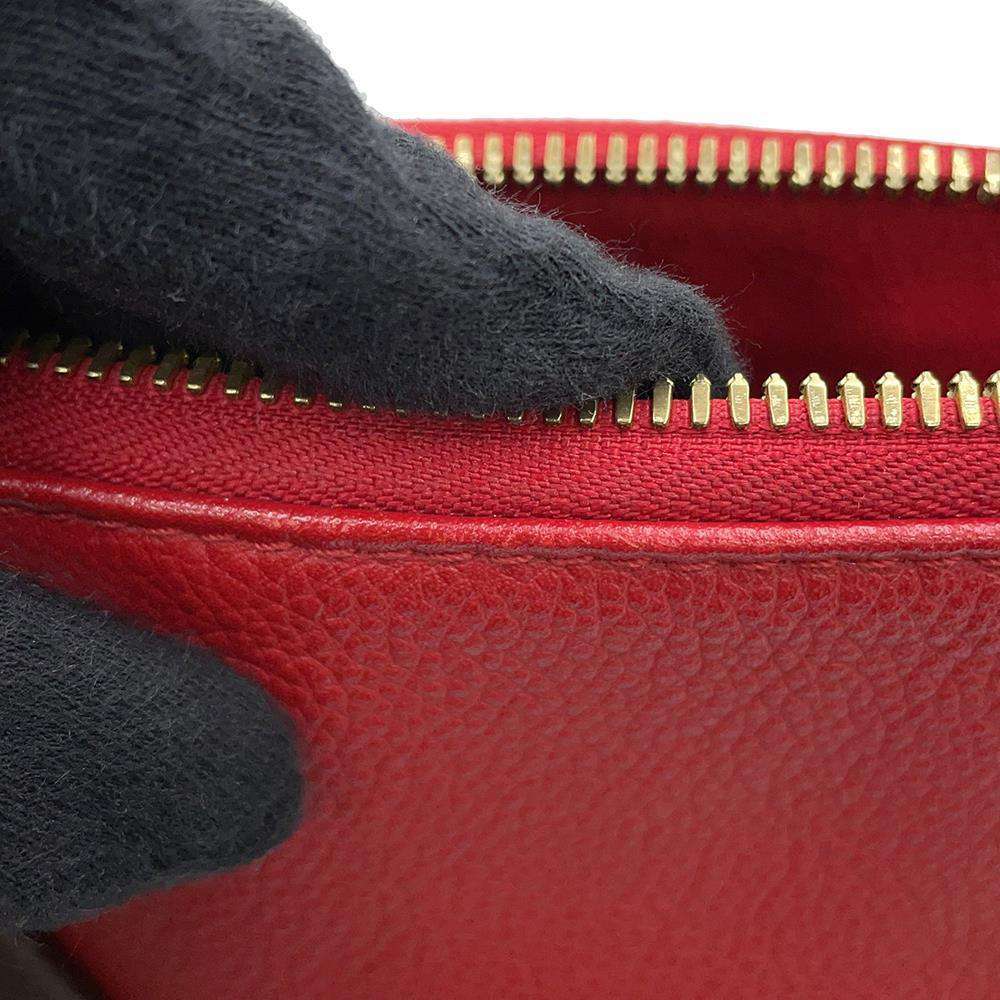LOUIS VUITTON V Tote CeriseM43966 Monogram Size BB