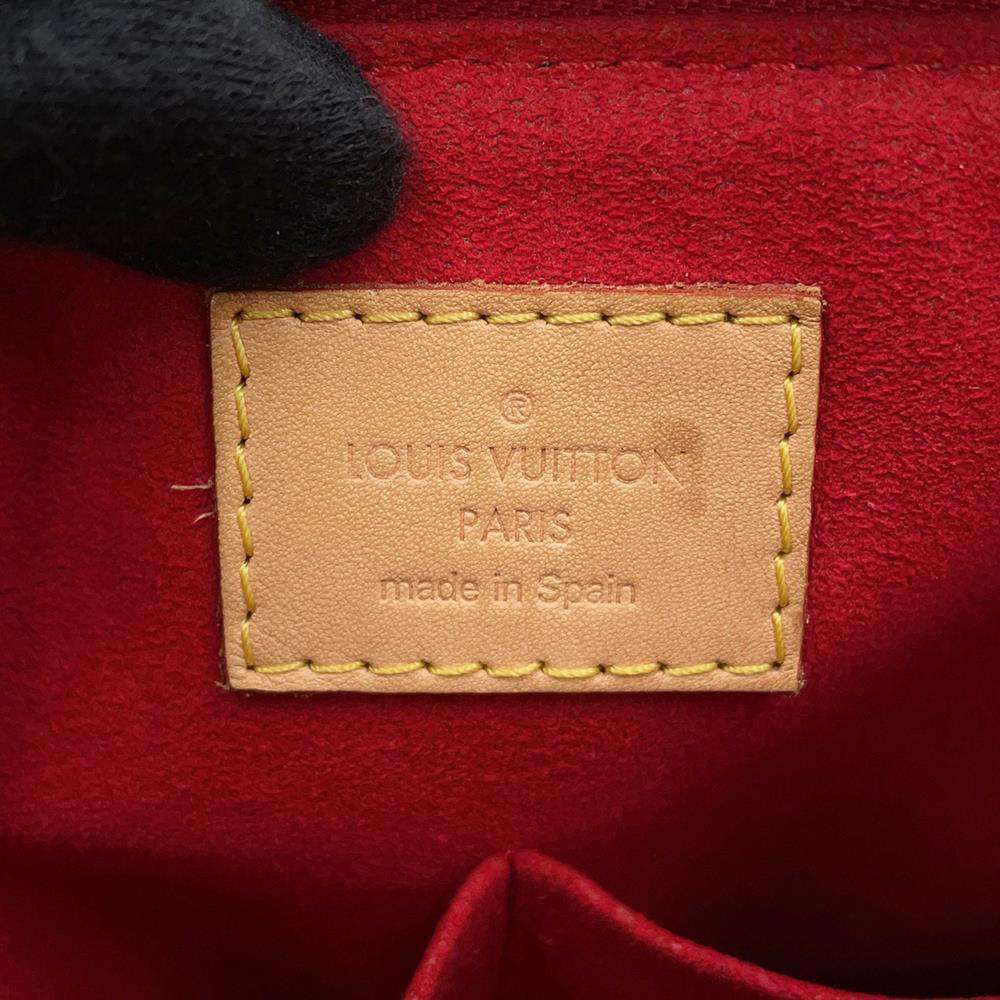 LOUIS VUITTON V Tote CeriseM43966 Monogram Size BB