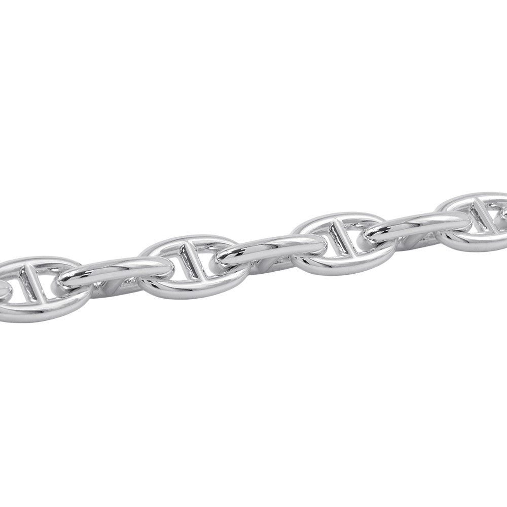 HERMES Chaine d'Ancre Bracelet 15 frames Size GM SV925