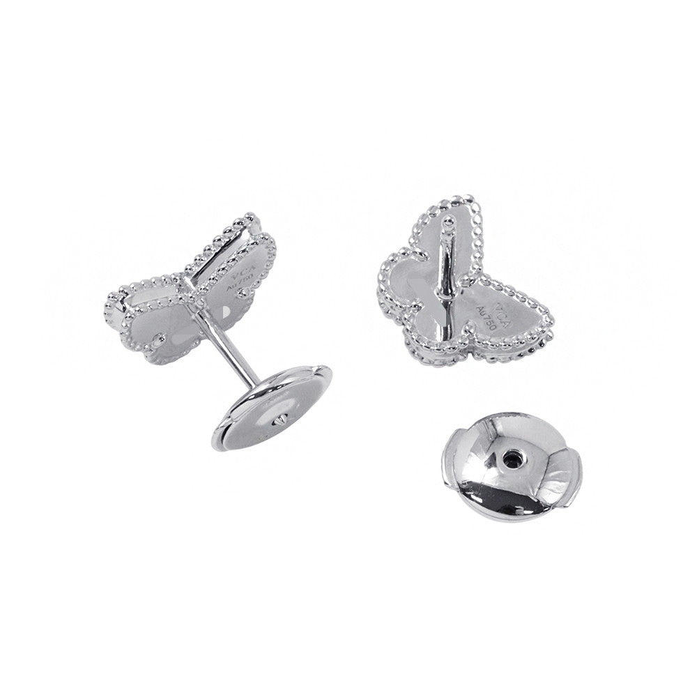 Van Cleef & Arpels Sweet Papillon EarringsVCARN5JN00 18K White Gold