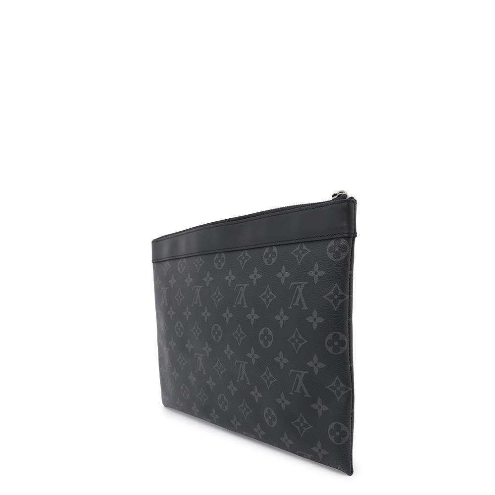 LOUIS VUITTON Pochette・Discovery NoirM62291 Monogram Eclipse