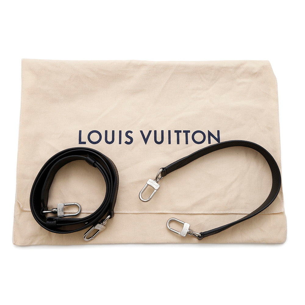LOUIS VUITTON Soul Trunk EW BlackM11615 LV Colorado Calf Leather