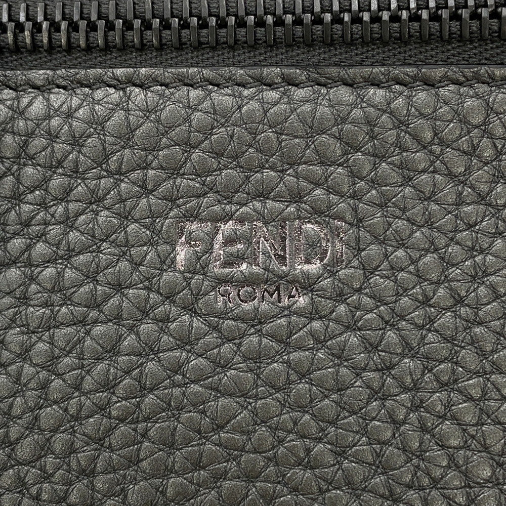 FENDI Peekaboo Icy You Gray7VA530 Leather Size Mini