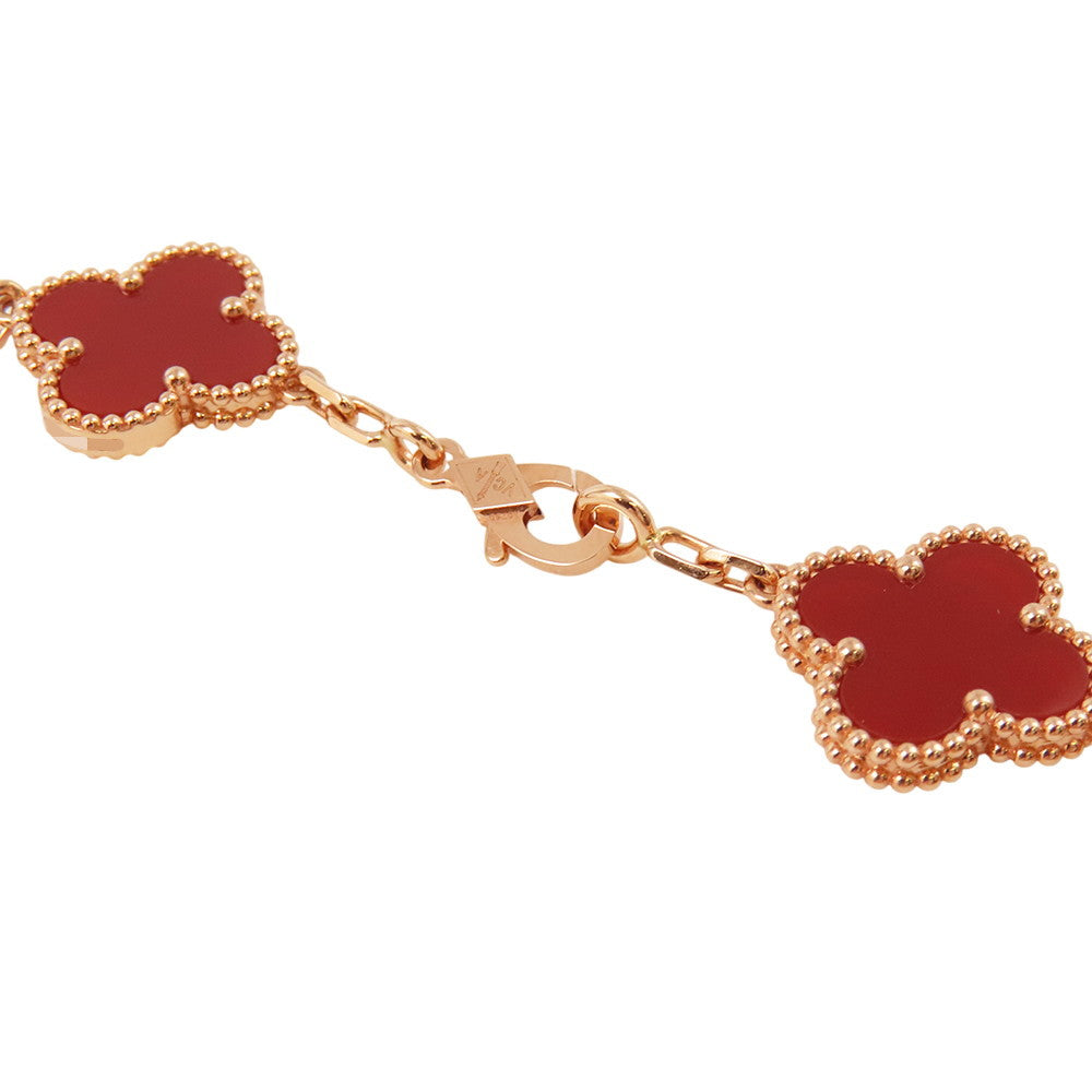 Van Cleef & Arpels Vintage Alhambra Bracelet 5 motifsVCARP7RP00 18K Pink Gold