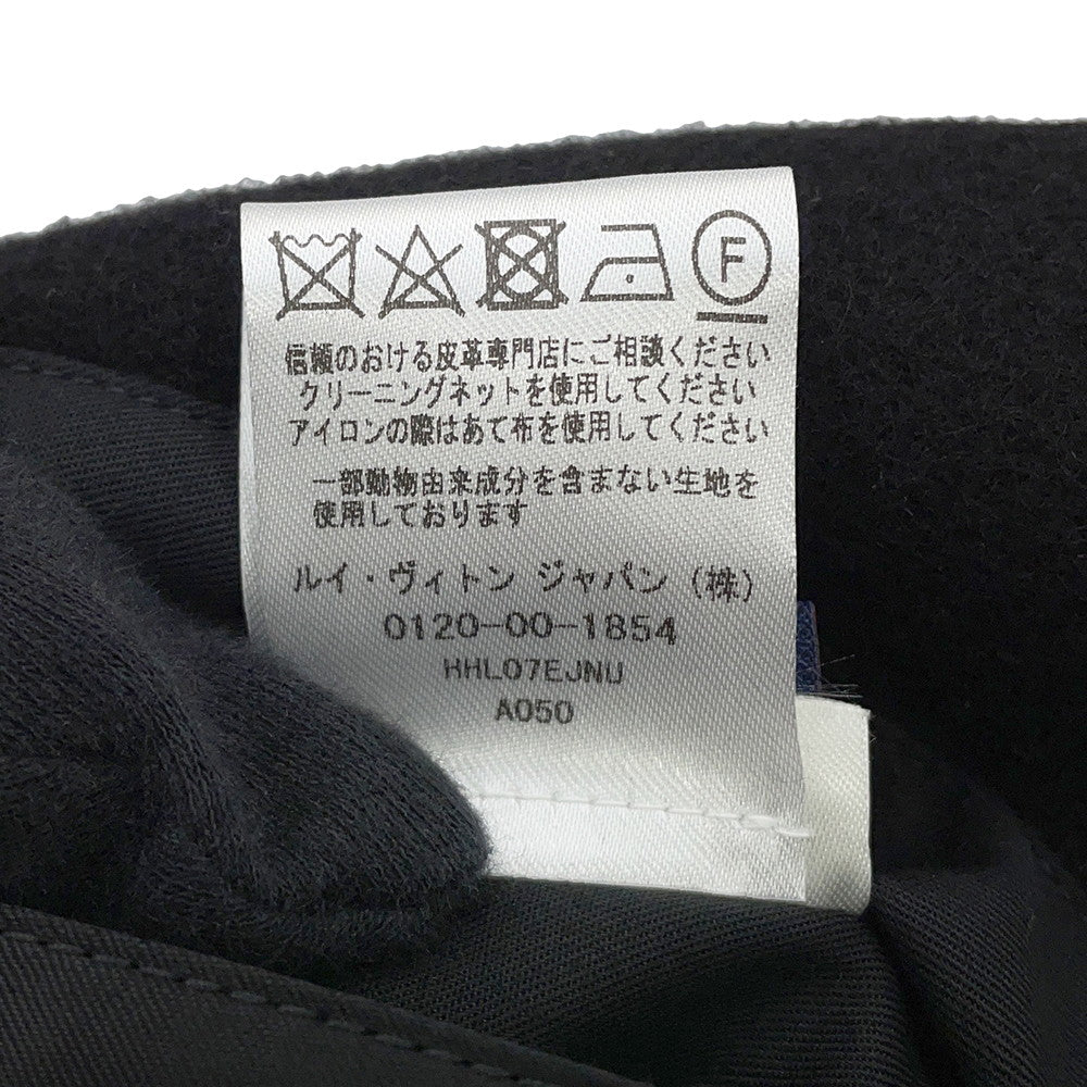 LOUIS VUITTON BaseballJacket Size Chronomat 44 Black/White Cupra70% Cotton30%