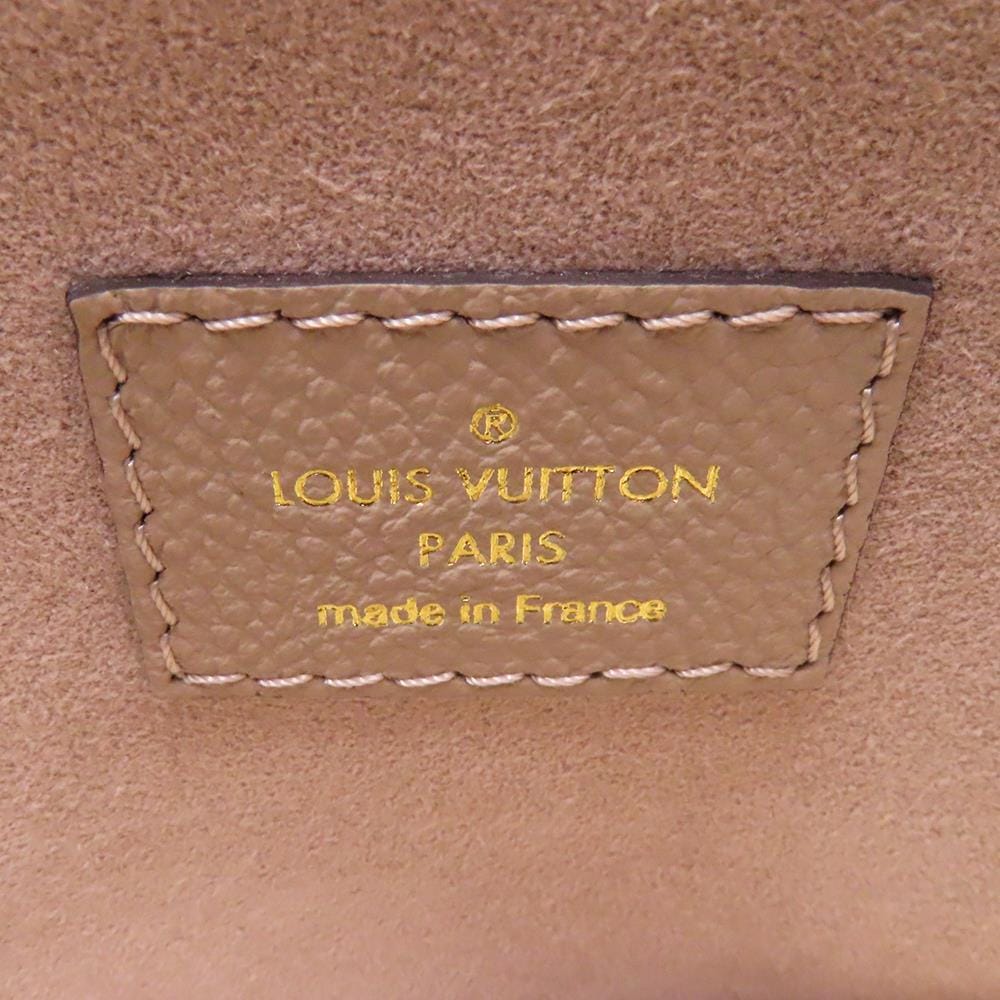LOUIS VUITTON Onthego Tourterelle claimM45779 Bicolor Monogram Empreinte Leather Monogram Giant Size PM