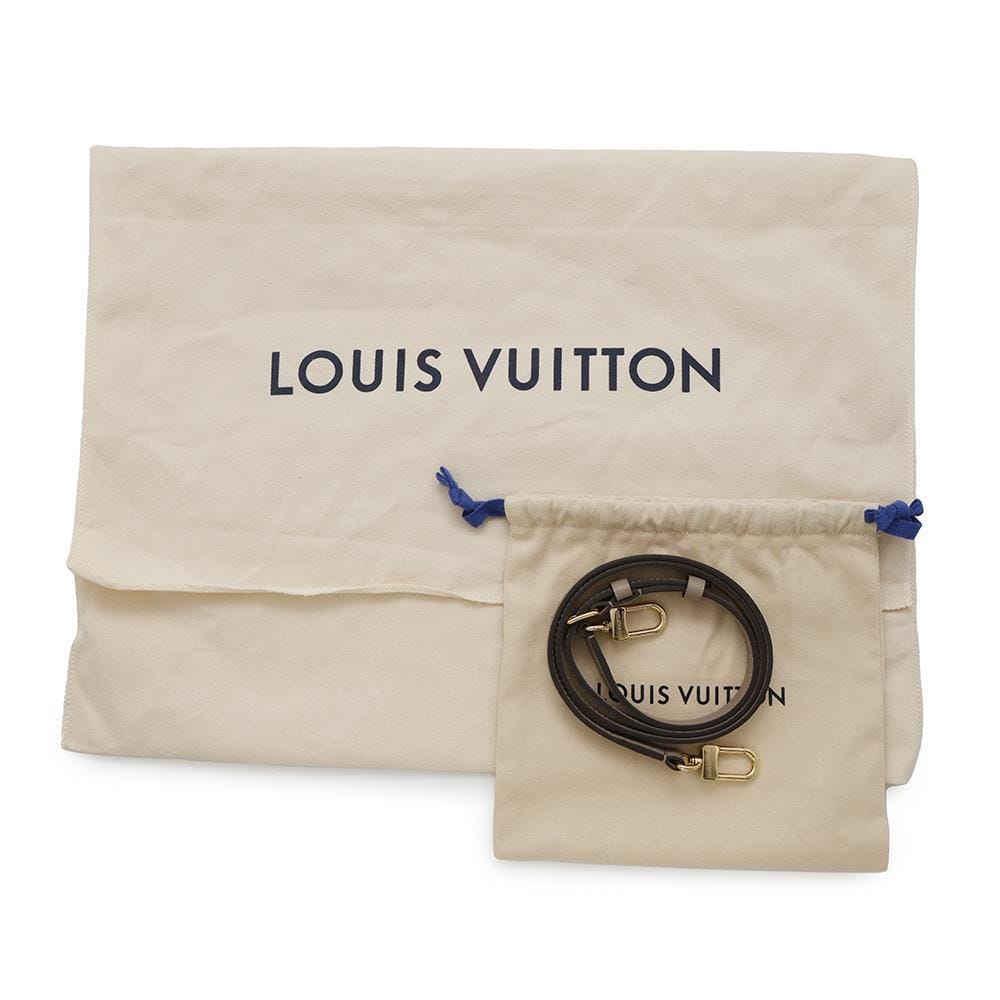 LOUIS VUITTON Onthego Tourterelle claimM45779 Bicolor Monogram Empreinte Leather Monogram Giant Size PM