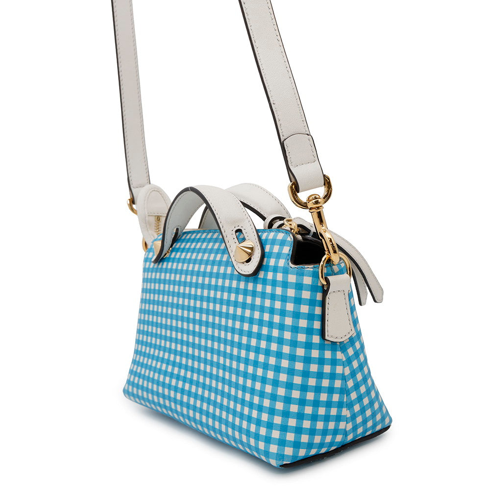 FENDI By the way Blue/White8BL145 Leather Size Mini