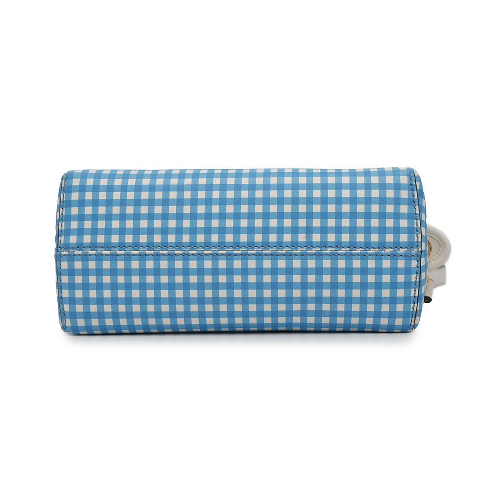 FENDI By the way Blue/White8BL145 Leather Size Mini